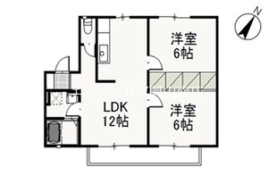 妹尾駅 徒歩14分 2階の物件間取画像